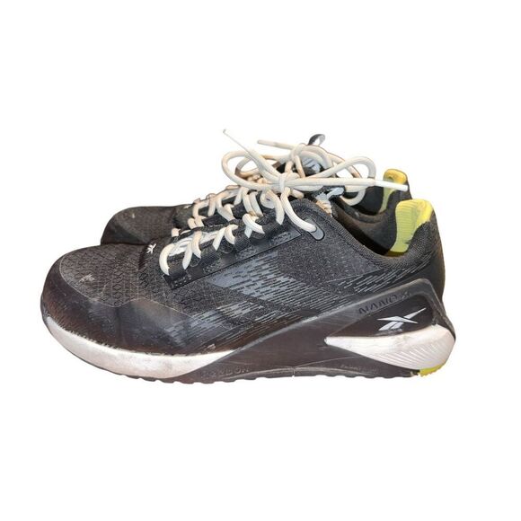 Reebok Nano X1 Adventure Athletic Safety Work Shoes Womens 8.5M RB381 black - Picture 1 of 7